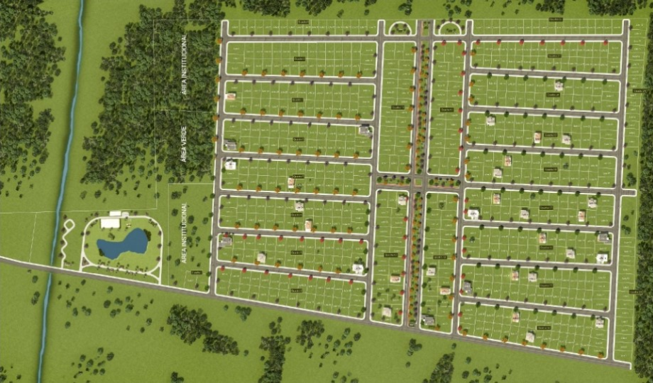 Planta baixa - Bosque da Mata