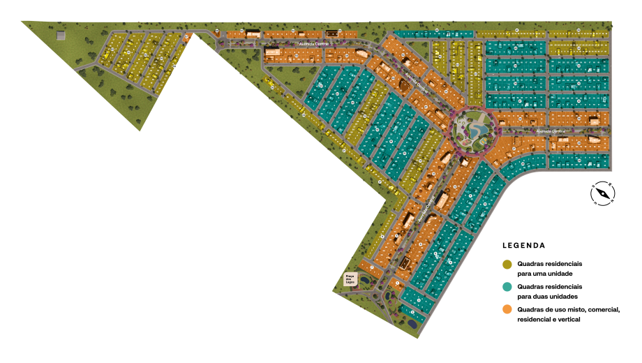 Planta baixa - Altos de Santa Helena